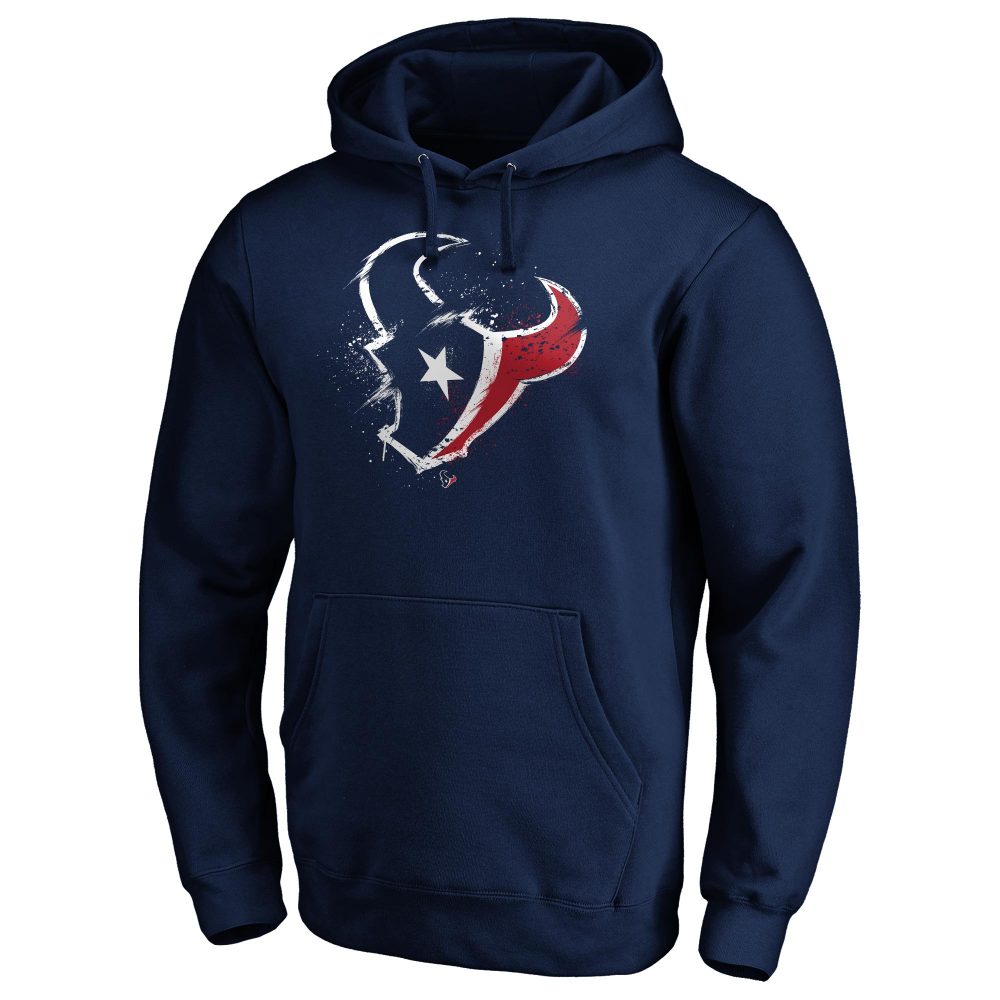 Houston Texans Iconic Splatter Graphic Hoodie - Na cheap jerseys.com us
